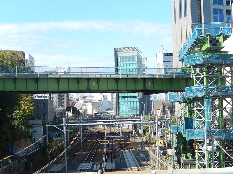 014.11.10 【東急東横線跨線橋撤去作業】