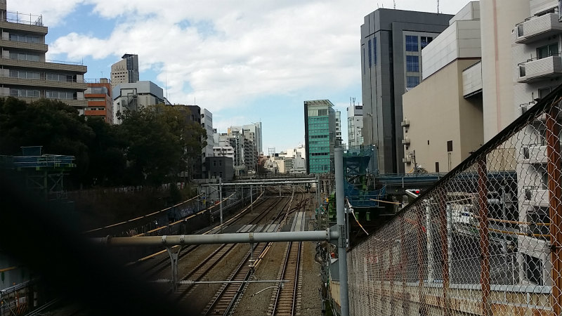 2015.02.13　【東急東横線跨線橋撤去作業】