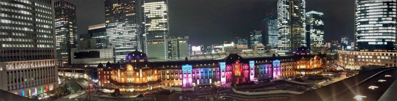 2015.12.24【東京駅スペッシャルライトアップor東京ミチテラス】