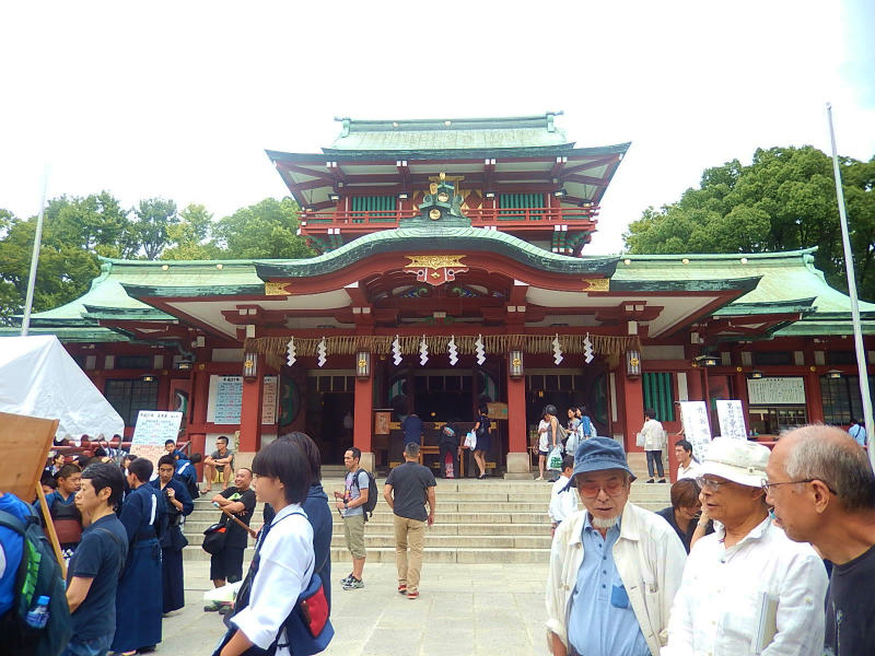 2015.09.13 【御詠歌・富岡八幡宮剣道大会・氷川神社大祭】